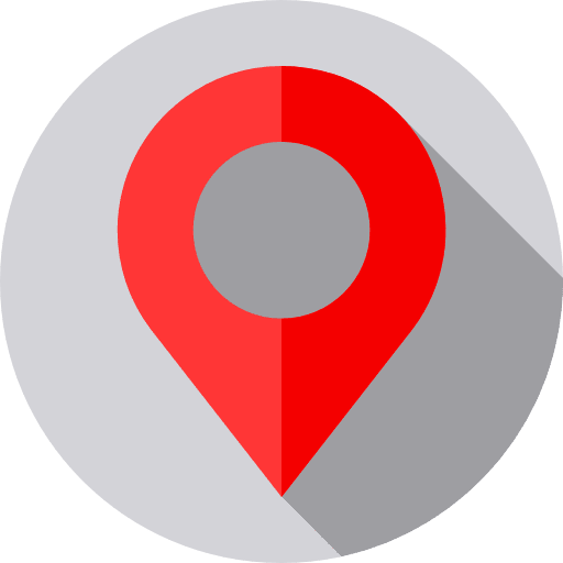 Pin map location here maps and location icon