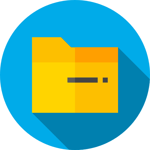 Folder files and folders file storage data storage icon