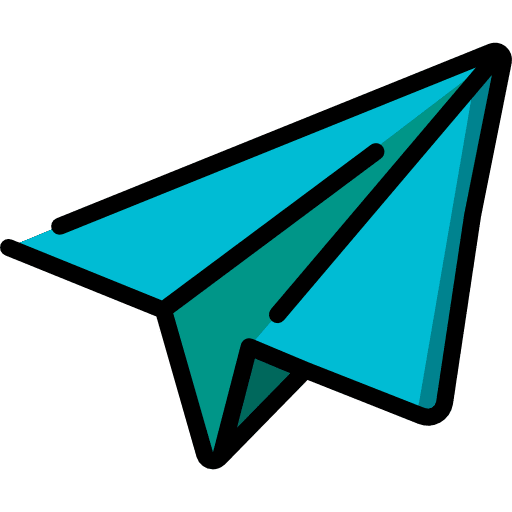 Send plane sending paper plane icon