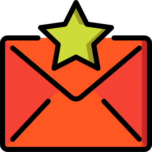 Email favourites mails mail icon