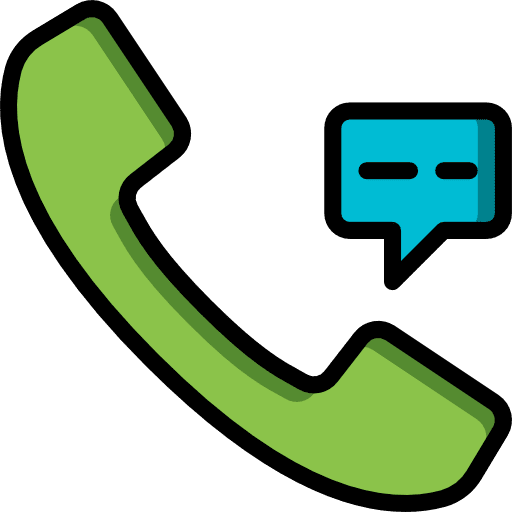 Phone conversation communications telephone call icon
