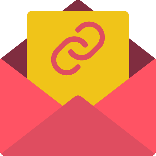 Mail mails email link icon
