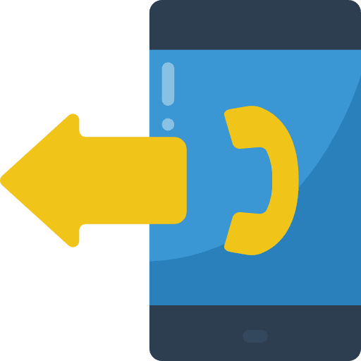 Sending call telephone call sending telephone icon Sending call telephone call sending telephone icon