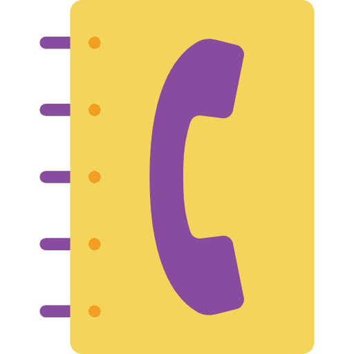 Telephone book communications telephone book contact icon Telephone book communications telephone book contact icon