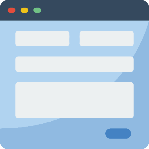 Template contact communications web icon Template contact communications web icon