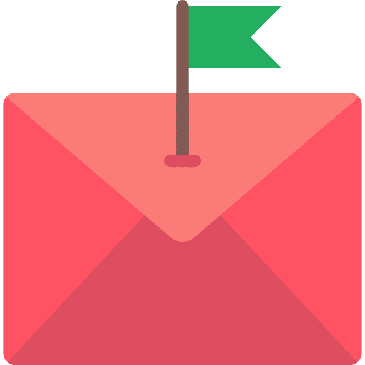 Email flag email envelopes icon Email flag email envelopes icon