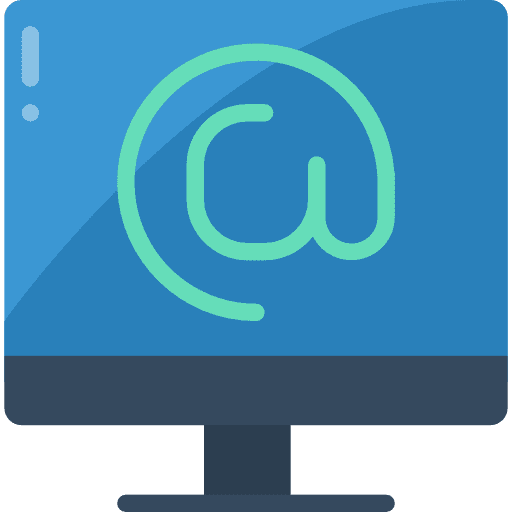 Website application monitor information icon Website application monitor information icon