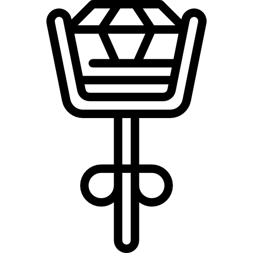 Earring fashion elegant jewel icon