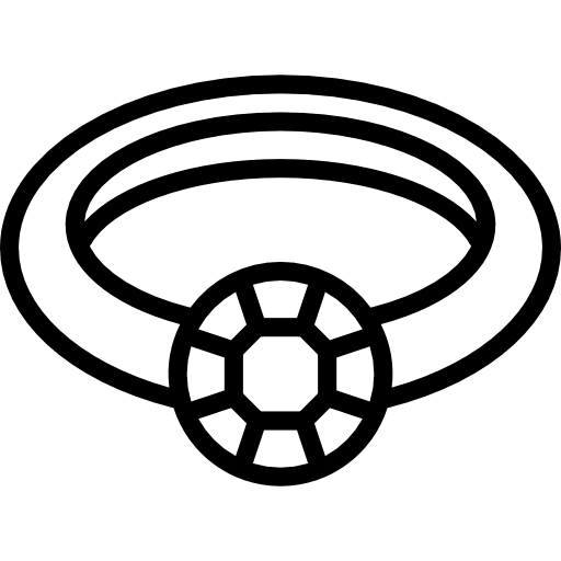 Ring jewelry love and romance diamond icon