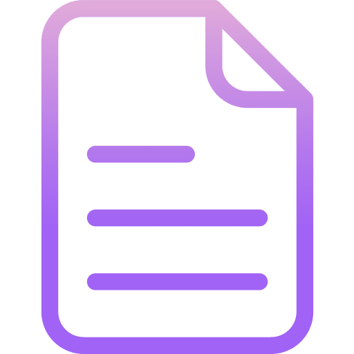 Page business and finance document interface icon