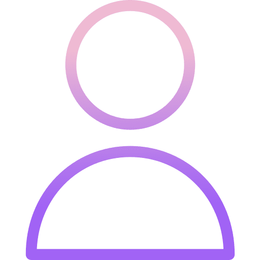 Profile circular shapes and symbols person icon