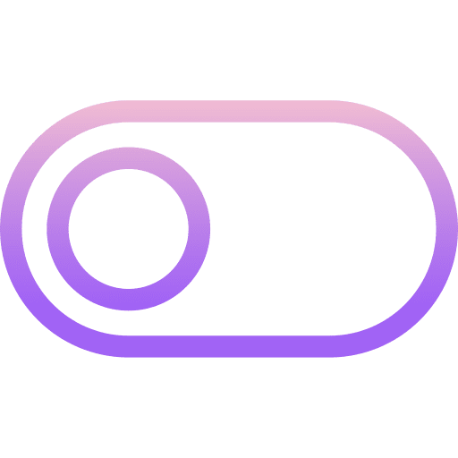 Slider web activation tools and utensils icon