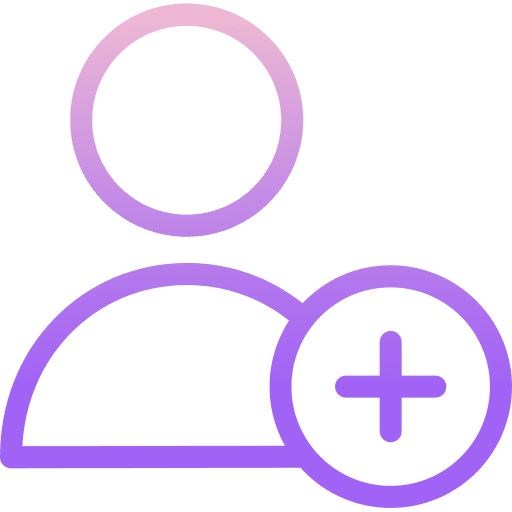 Add user contact person person member icon