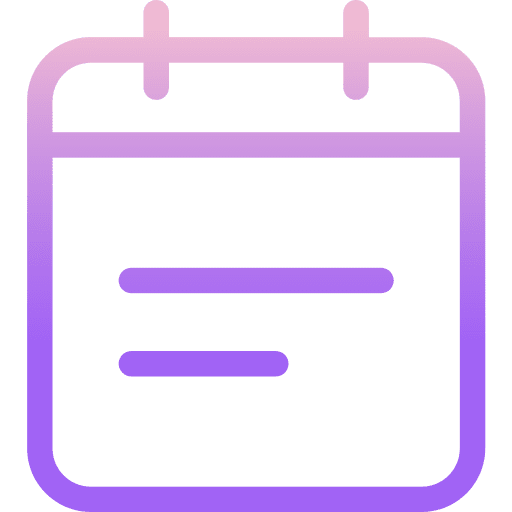 Calendar interface schedule calendar icon