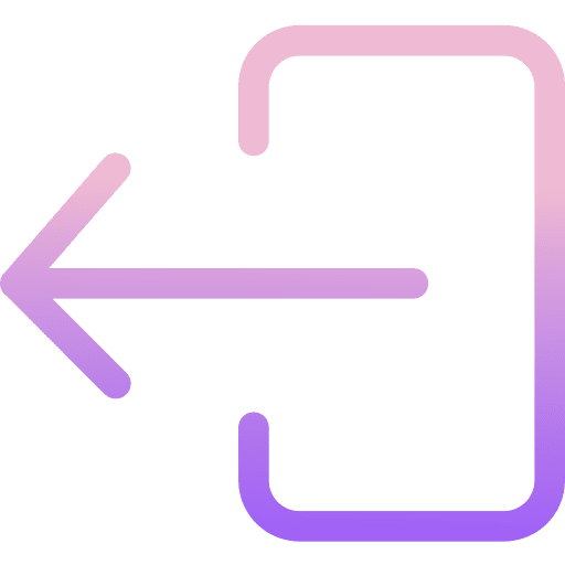 Log out arrow interface multimedia option icon