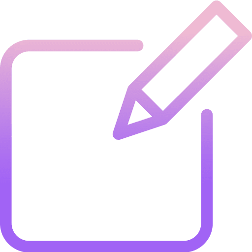 Pen tool sketching create icon