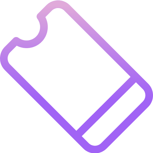 Ticket interface ticket cinema icon