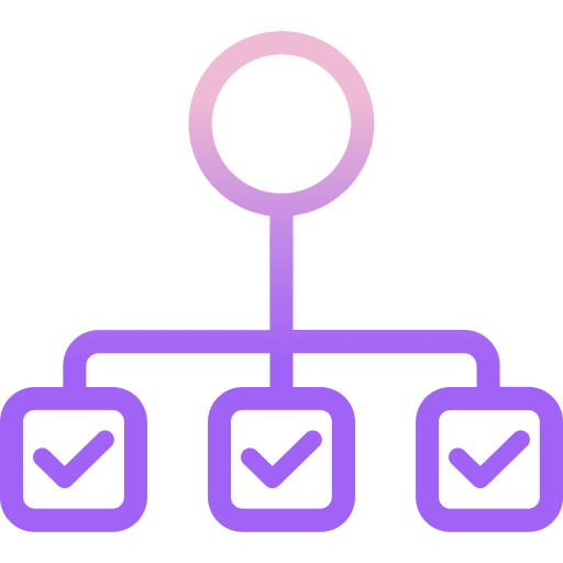 Organization order business organized icon