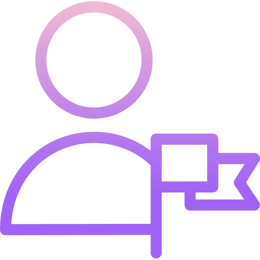 User worker business leader icon