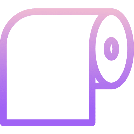 Tissue roll roll tools and utensils furniture and household icon