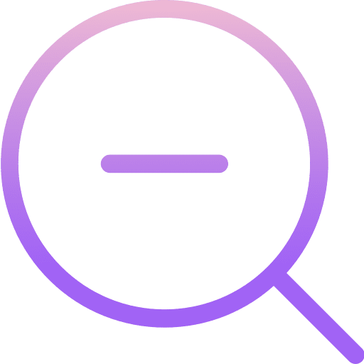 Zoom out magnifying glass zoom out zoom icon