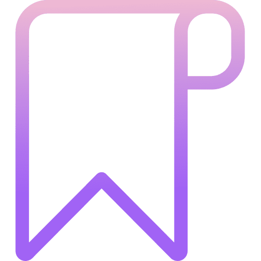 Bookmark interface shapes flags icon