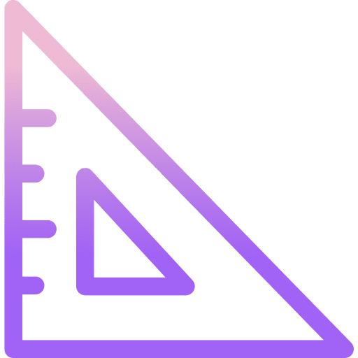 Set square art and design edit tools tools and utensils icon