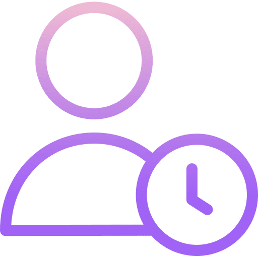 User schedule reunion timer icon