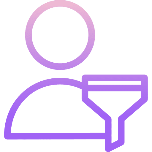 User user business filter icon