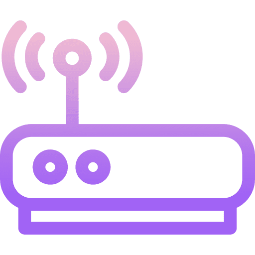 Router technology wifi connectivity icon