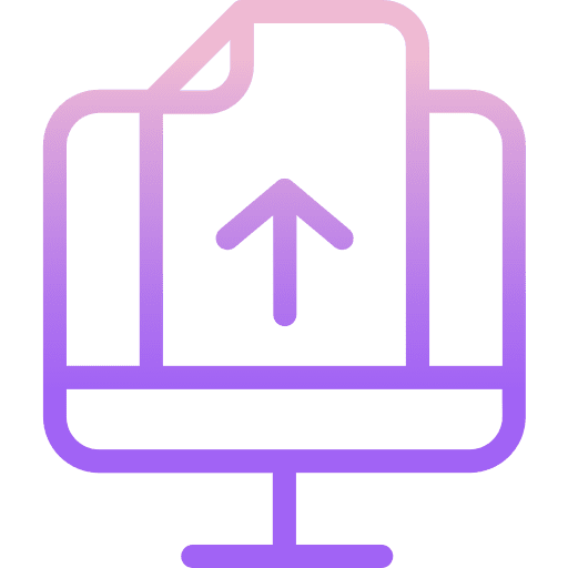 Upload upload cloud computing document icon