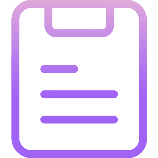 Note insurance contract notes icon