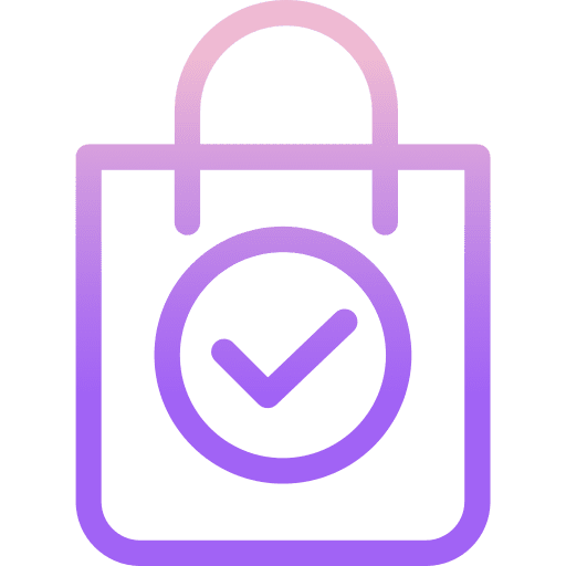 Shopping bag shopper business shopping bag icon