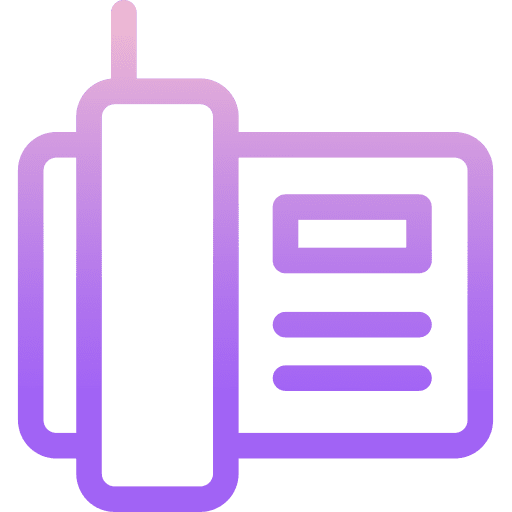 Telephone office material vintage conversation icon