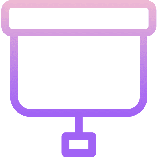 Board office supplies office material furniture and household icon