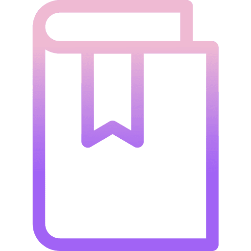Book business notebook agenda icon