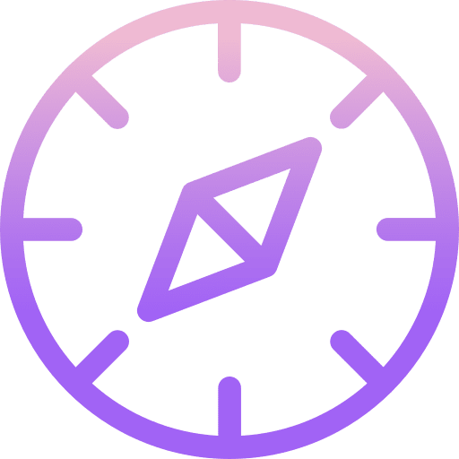 Compass compass cardinal points orientation icon