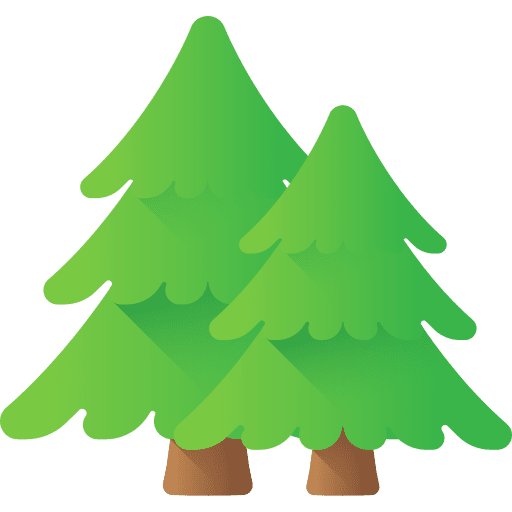 Pine pines forest woods icon