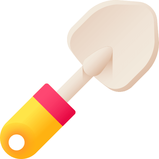 Shovel home repair construction and tools tool icon