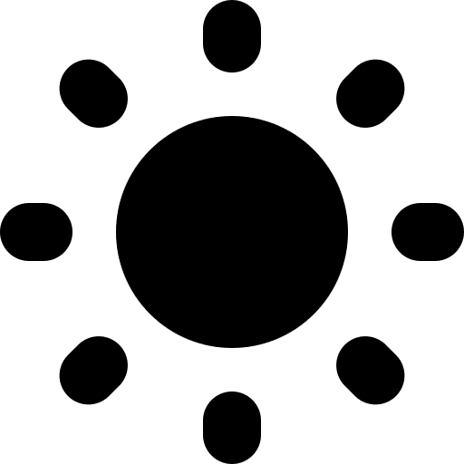 Brightness weather illumination ui icon