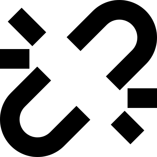 Broken link interface weaknesses weakness icon