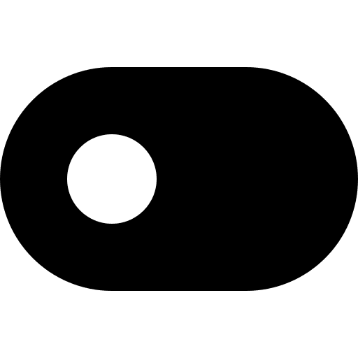 Toggle button multimedia switch off icon