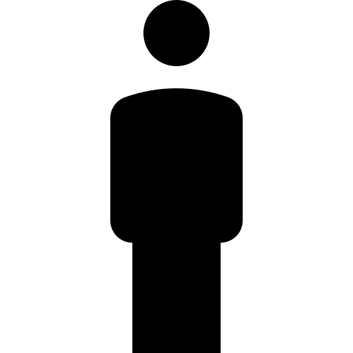 Man male humanpictos people icon