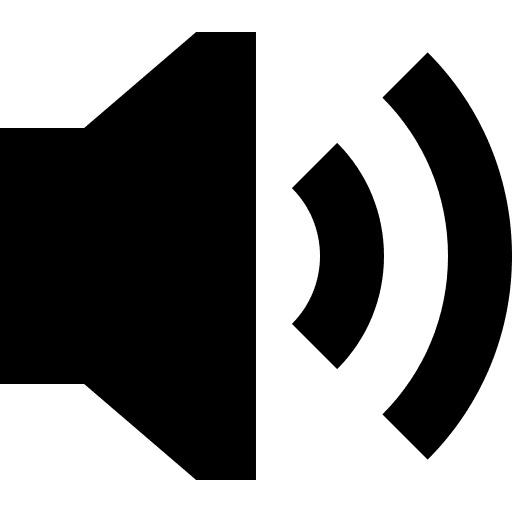 Sound audio speaker sound icon