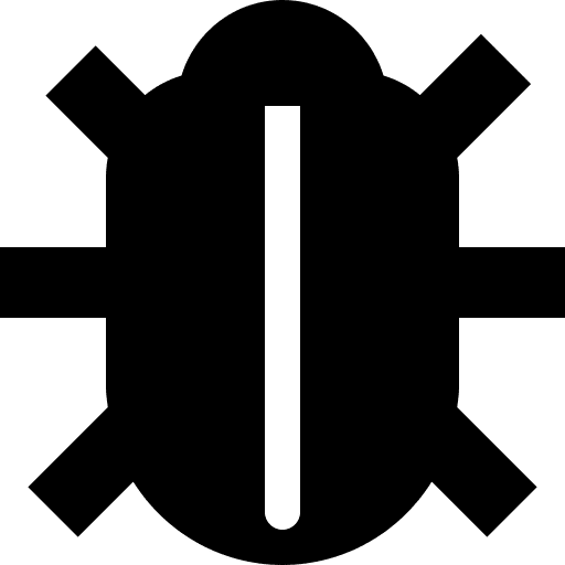 Bug bug entomology animals icon