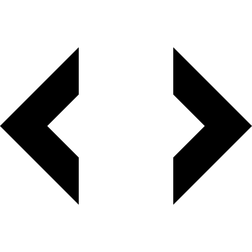 Coding symbol programming language signs icon