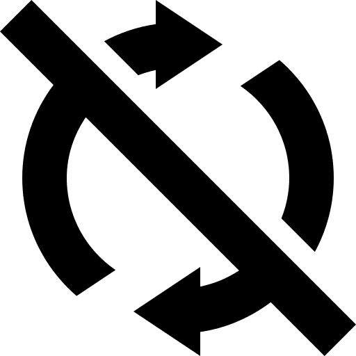 Sync arrows multimedia sync icon