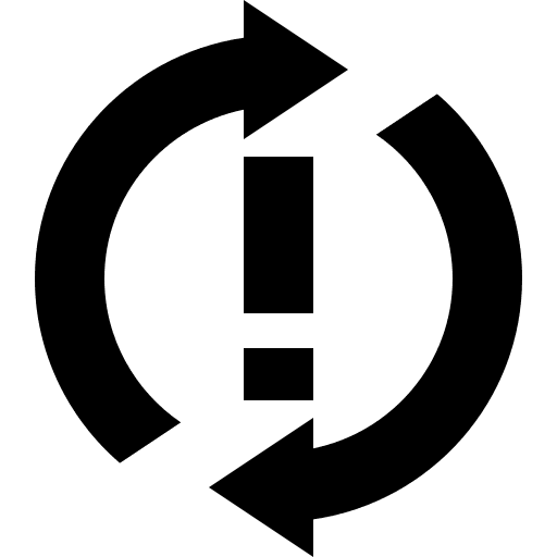 Sync storage arrows sync icon