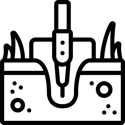 Digging hoe shovel construction and tools icon Digging hoe shovel construction and tools icon