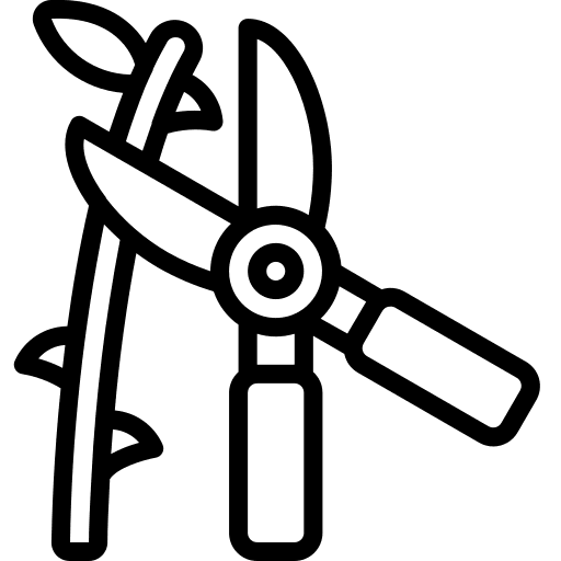 Pruning shears farming and gardening tools gardening icon